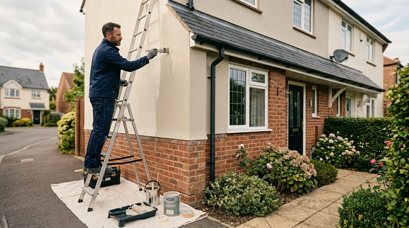 Exterior painting service in Manchester